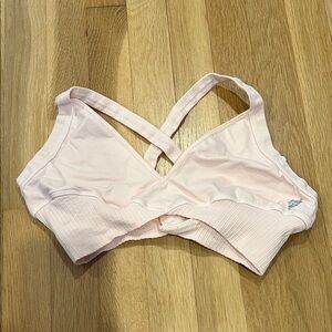 FP Movement by Free People Blush Cross-Back Sports Bra
